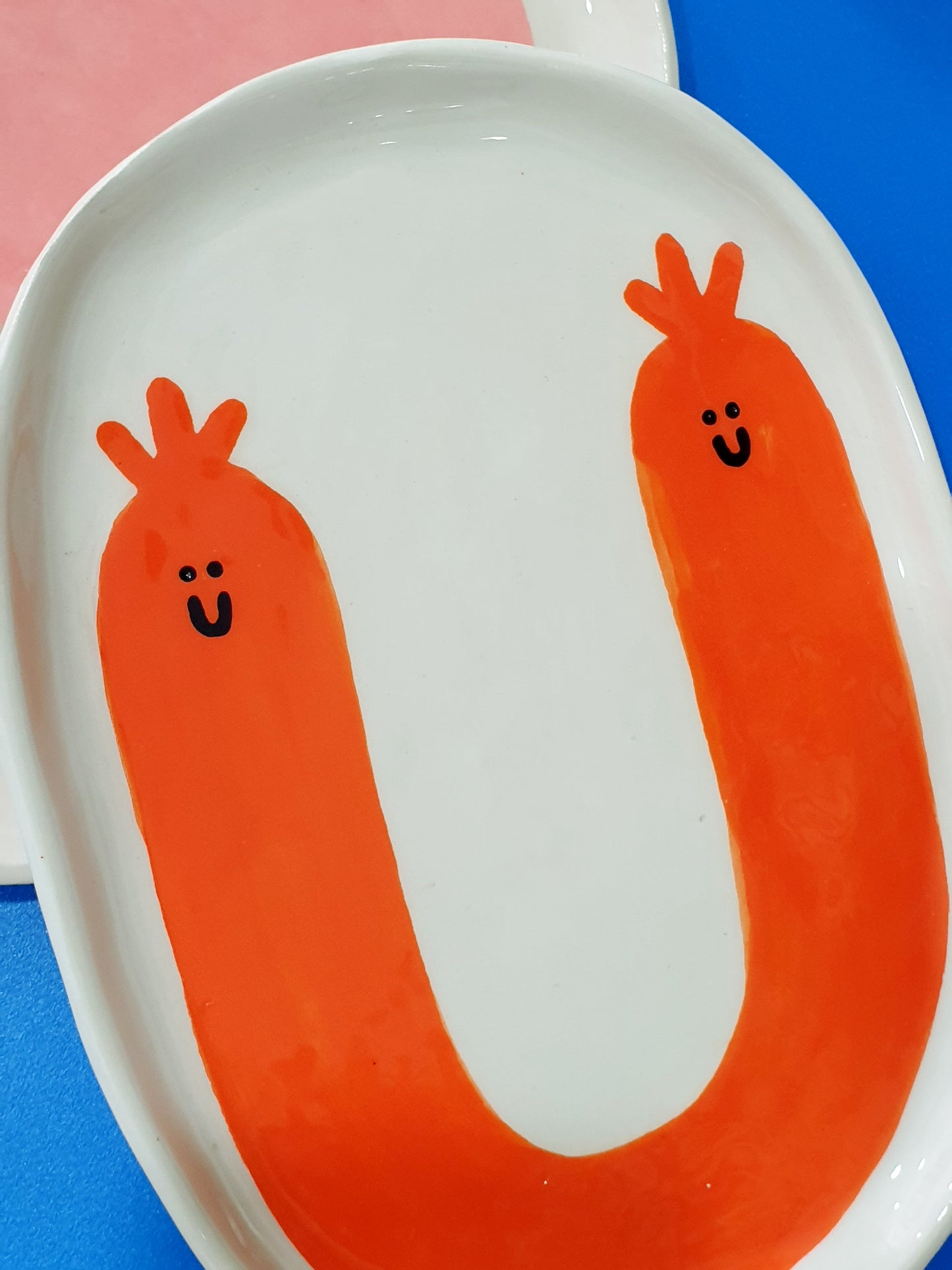Happy Saucisse (sausage!) - Happy Things Plate