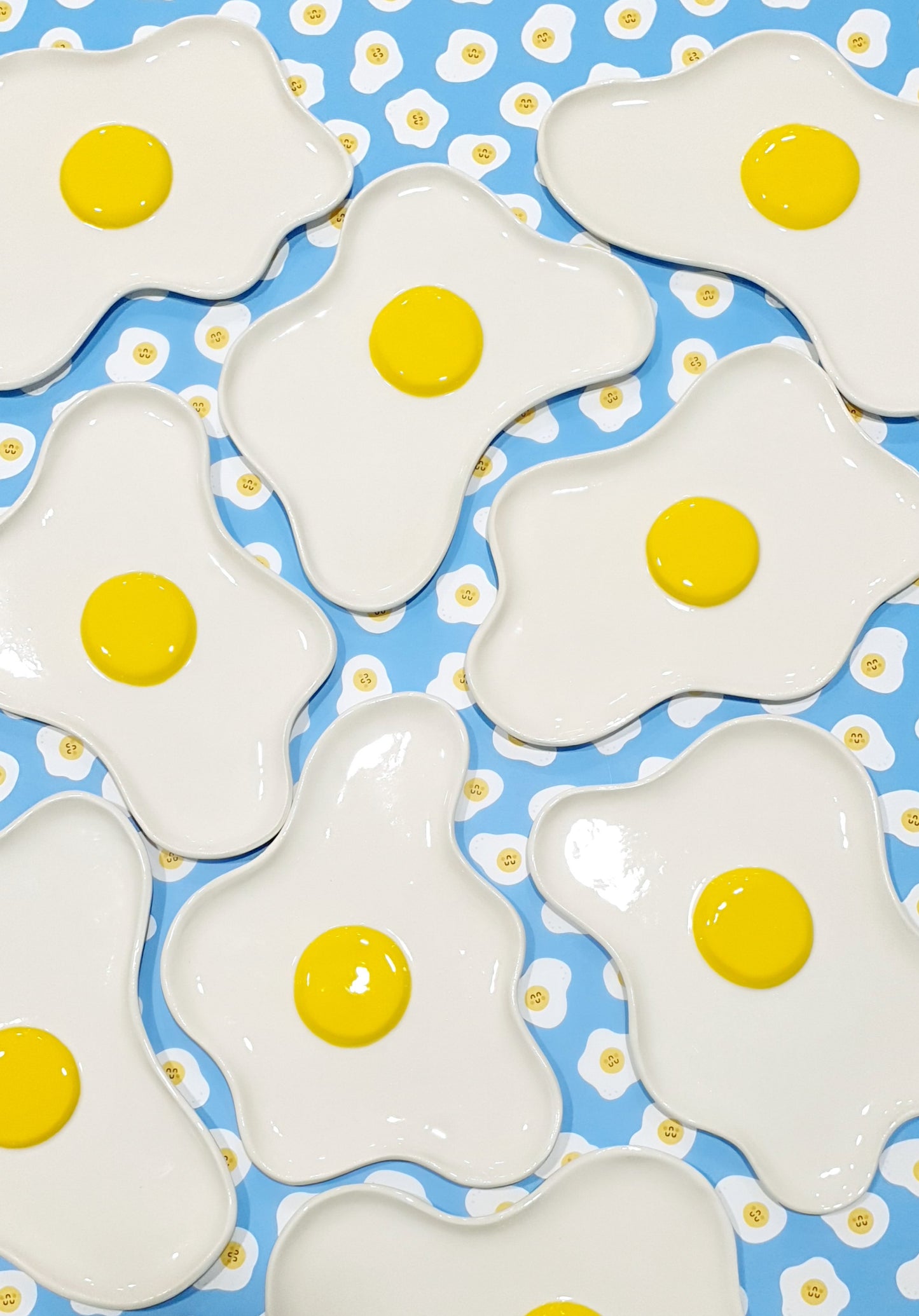 Sunny Side Up! Egg Plate 13