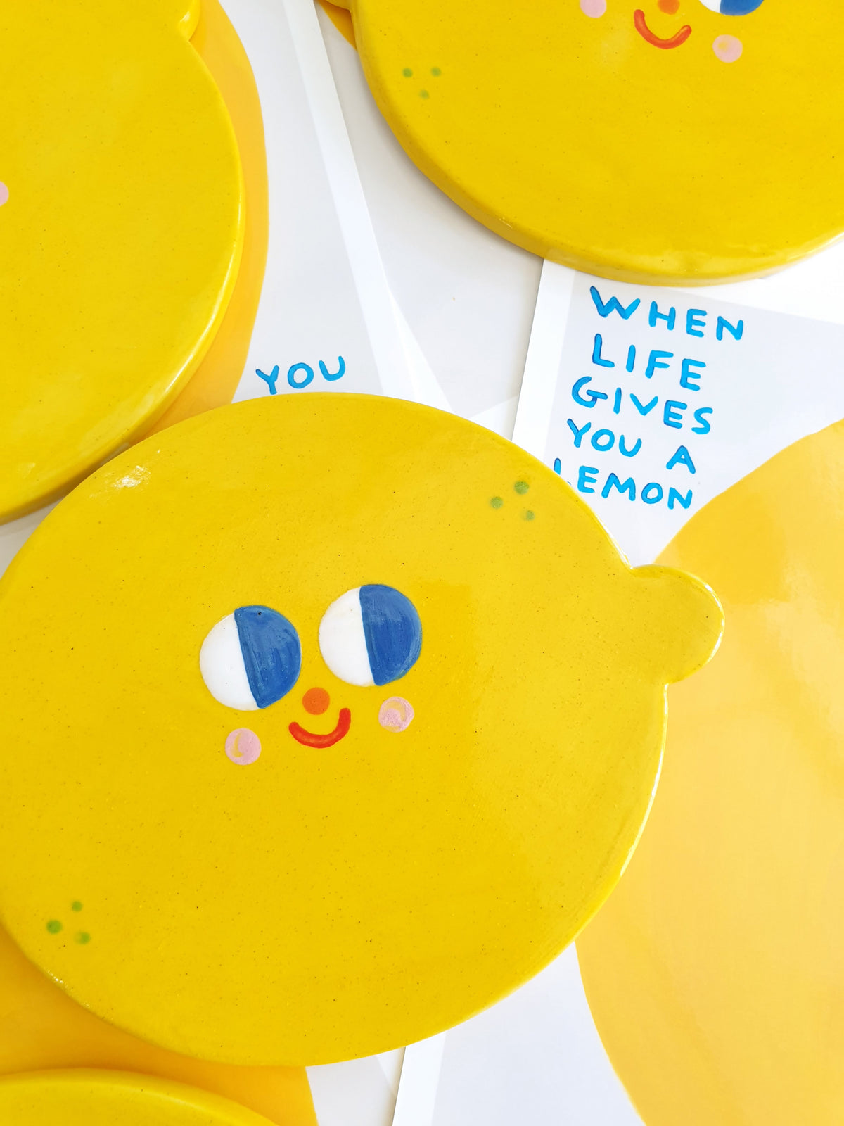 Happy Lemon Wall Hanging
