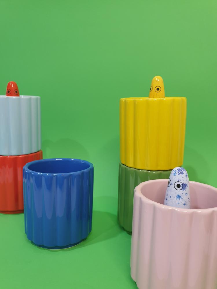 Tube Mug Red