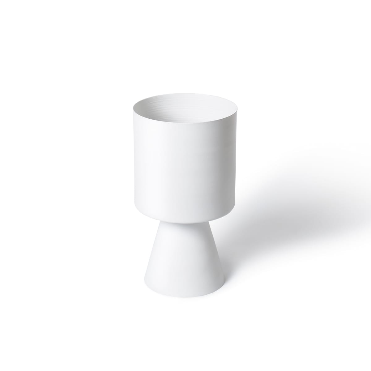 White Palm Springs Planter Medium