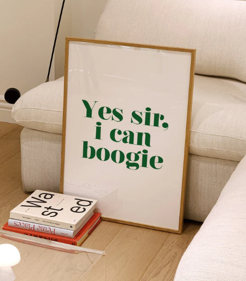 'Yes sir I can boogie' - A3 Giclée Art Print