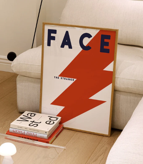 'Face the Strange' - A3 Giclée Art Print