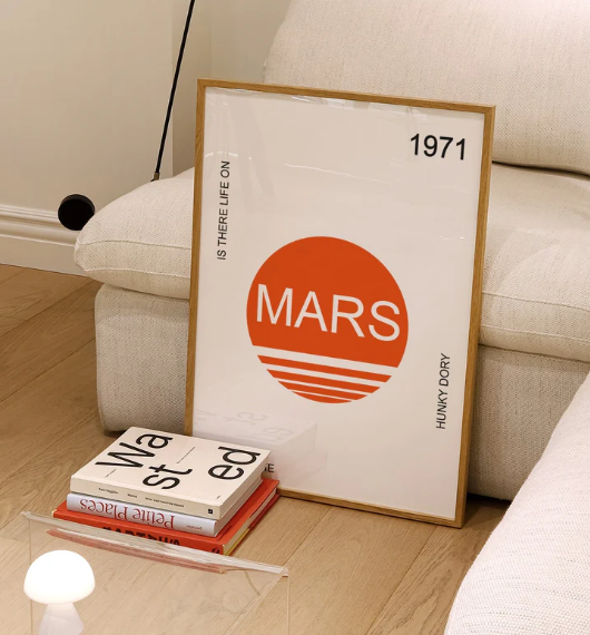 'Life on Mars - David Bowie' - A3 Giclée Art Print