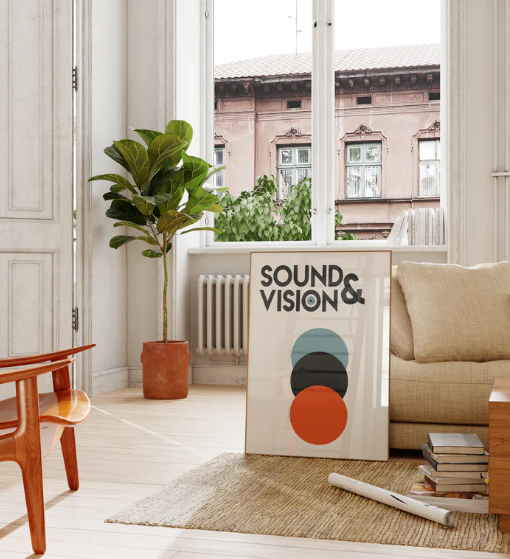 'Sound and Vision' - David Bowie' - A3 Giclée Art Print