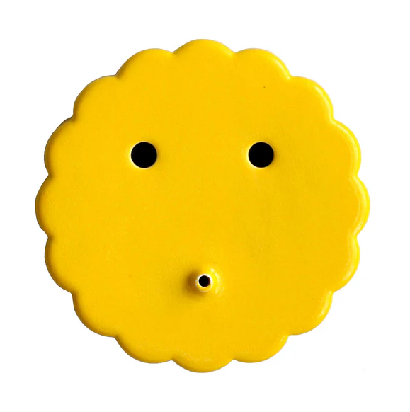 Biscuit Yellow - Tomo Mask Wall Hanging