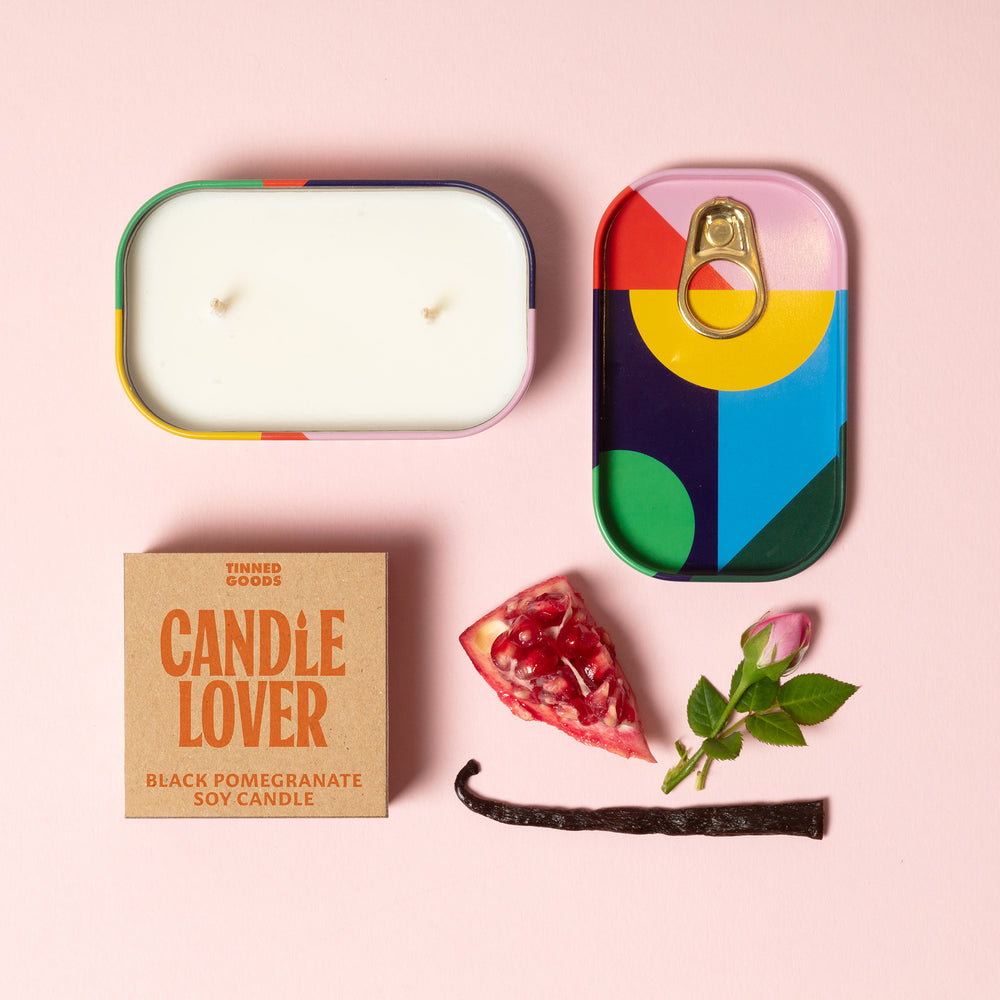 Tinned Goods - Candle Lover - Pomegranate + Vanilla