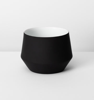 Ceramic Planter Matte Black