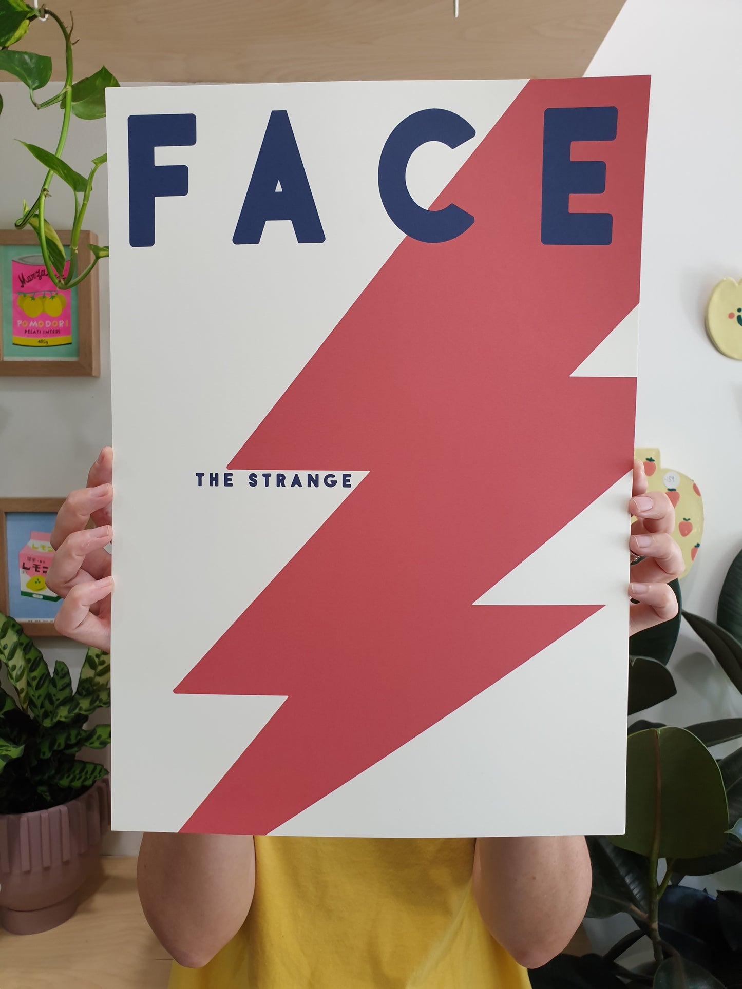 'Face the Strange' - A3 Giclée Art Print