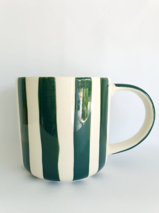 Stripes Mug - Gentle Green