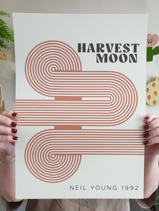 'Harvest Moon' - A3 Giclée Art Print
