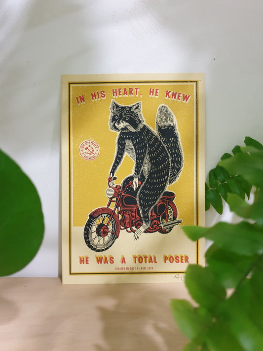 '...he knew' - Print