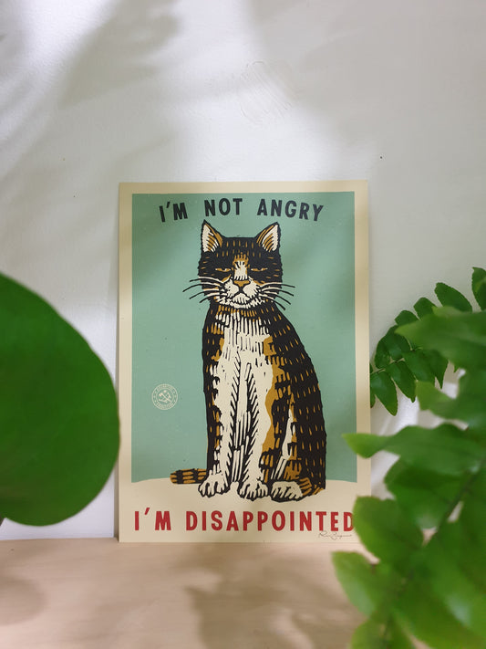 'So disappointed' - Print