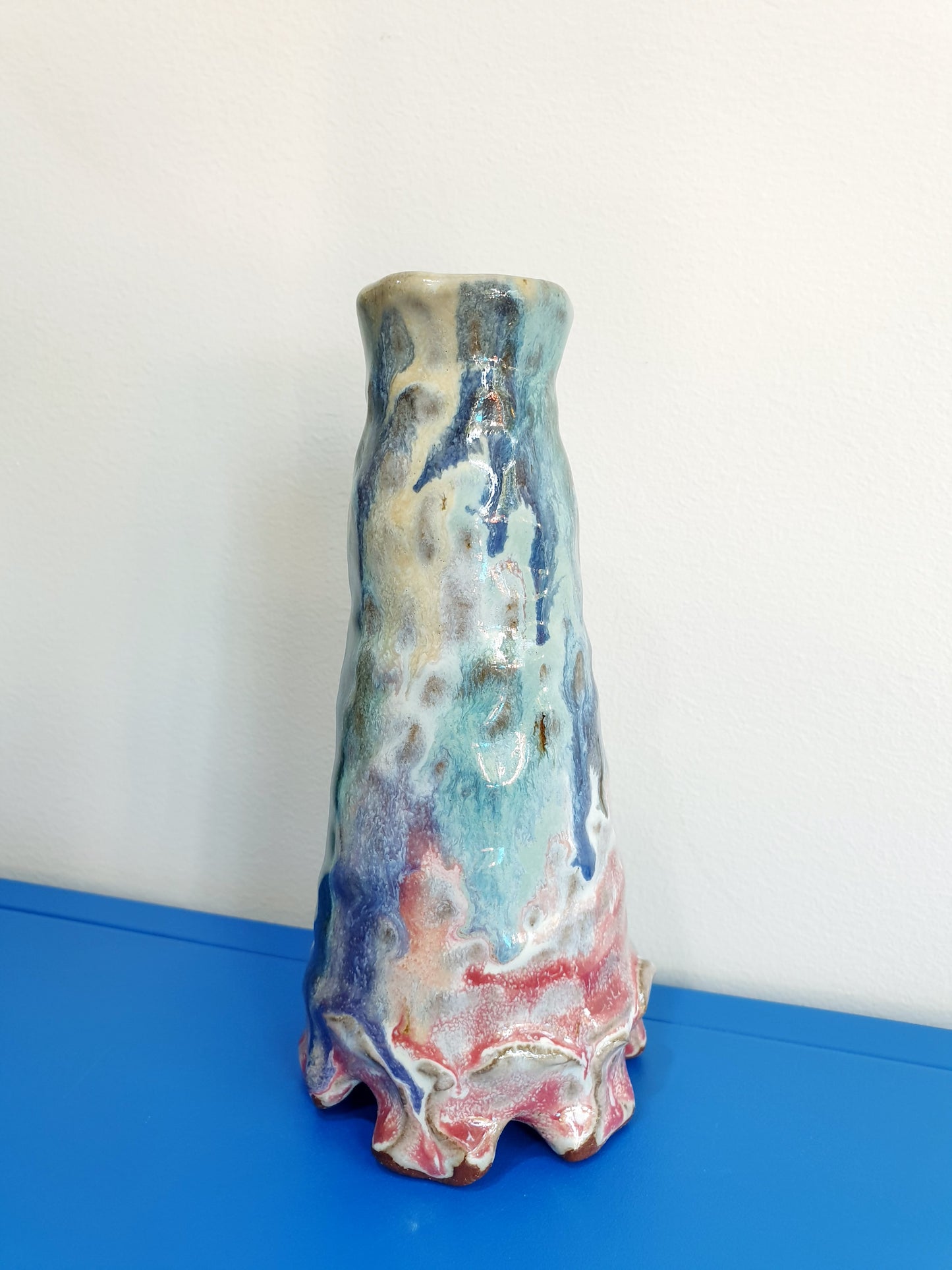 Painterly Footed Vase 3