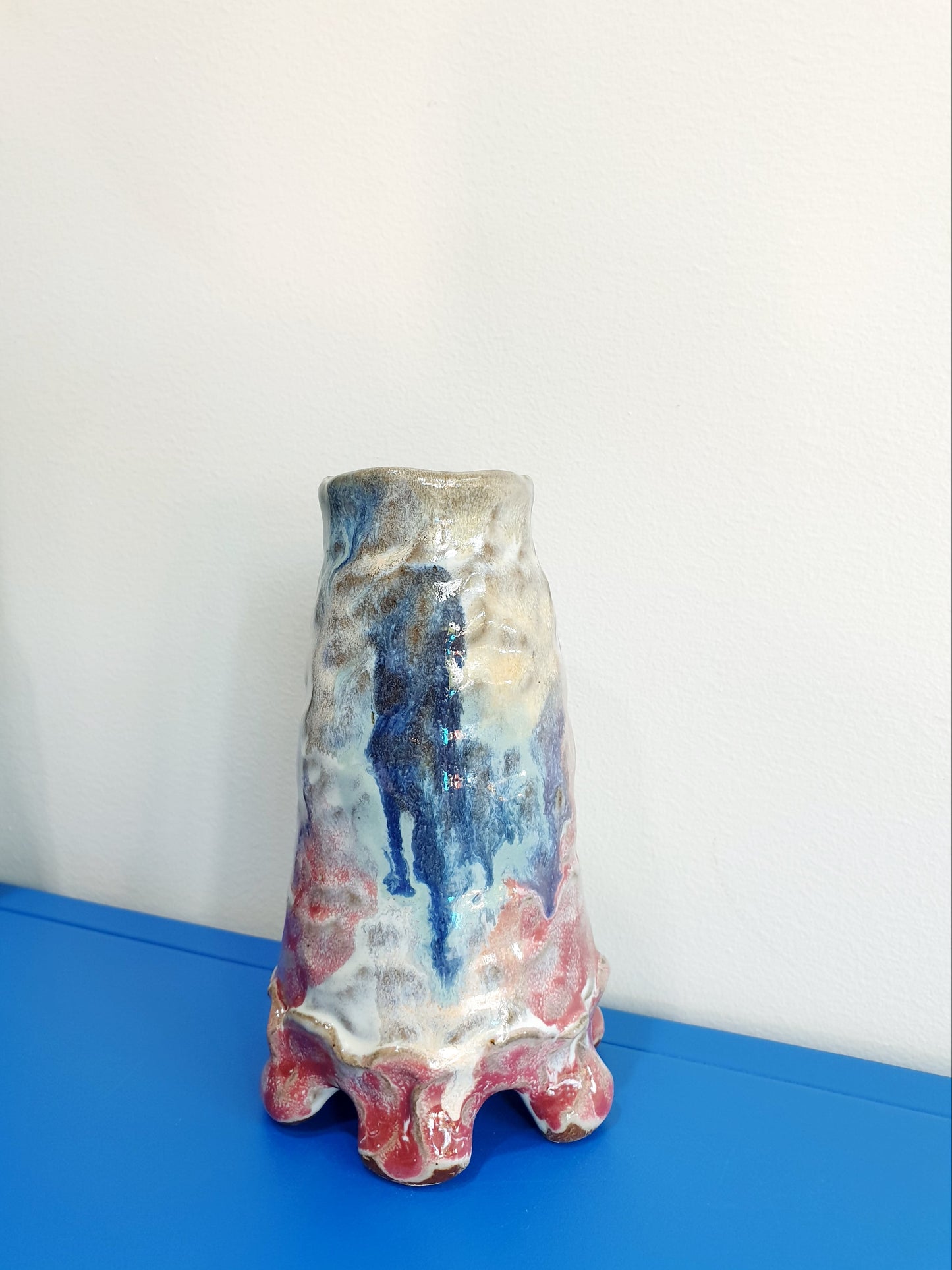 Painterly Footed Vase 6