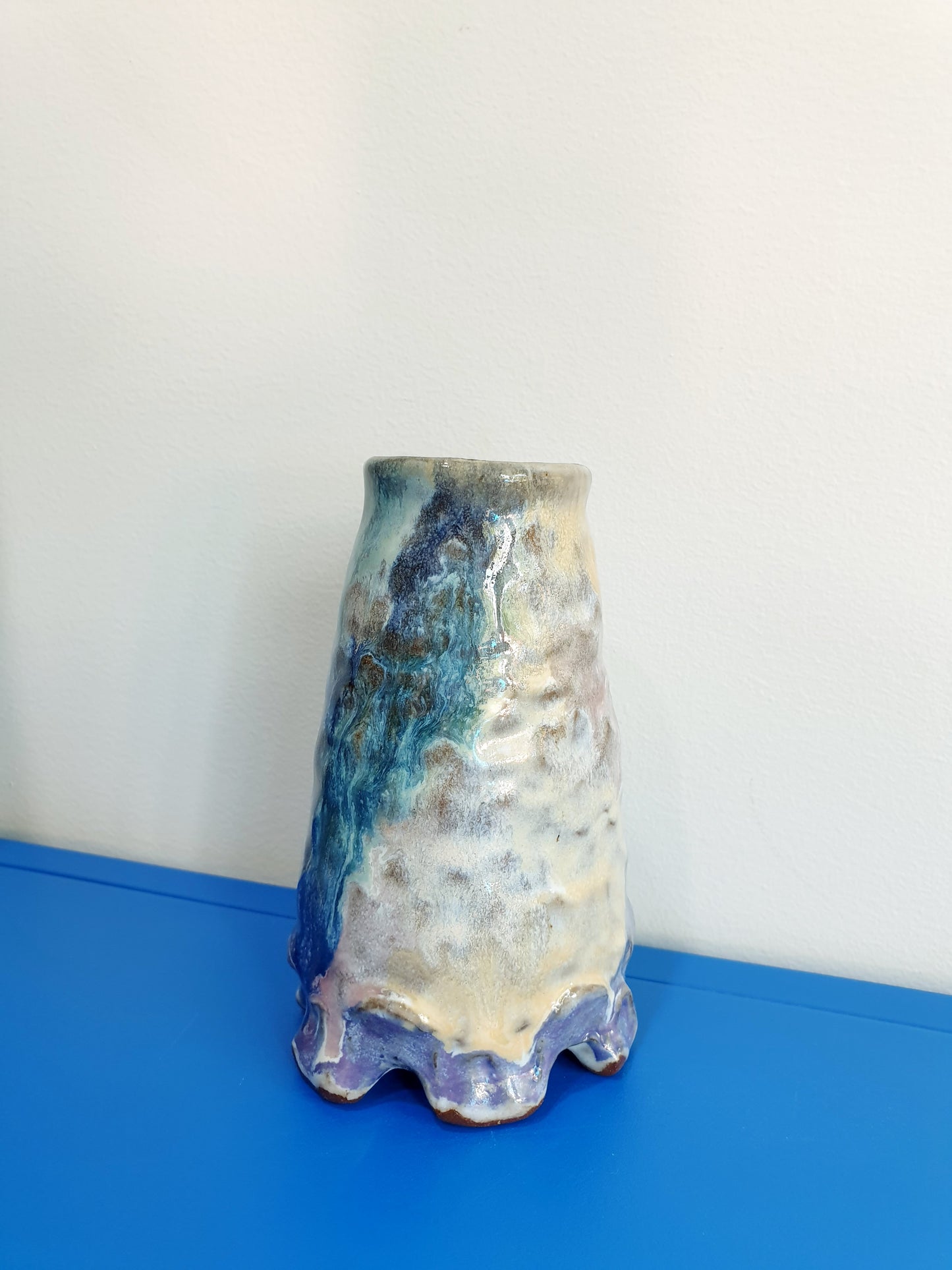 Painterly Footed Vase 2