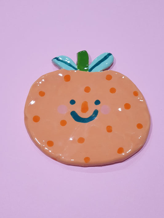 Happy Orange Wall Hanging - 6