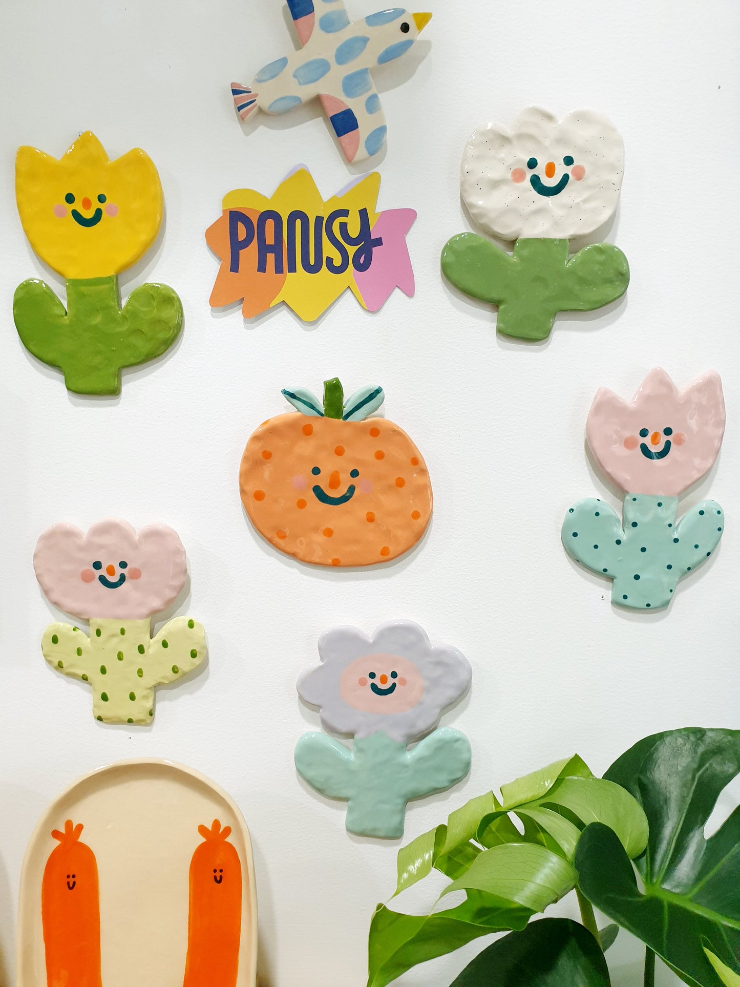 Happy Flower Wall Hanging - 5