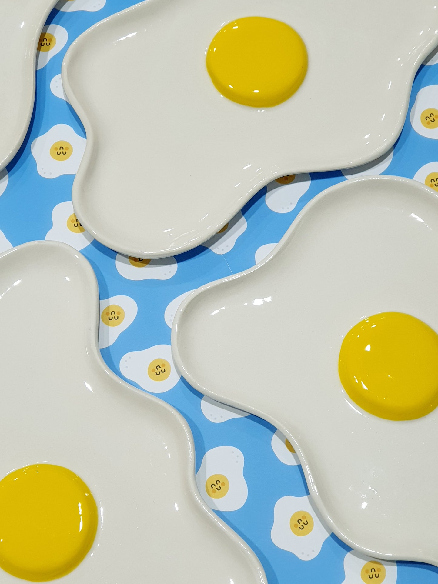 Sunny Side Up! Egg Plate 13
