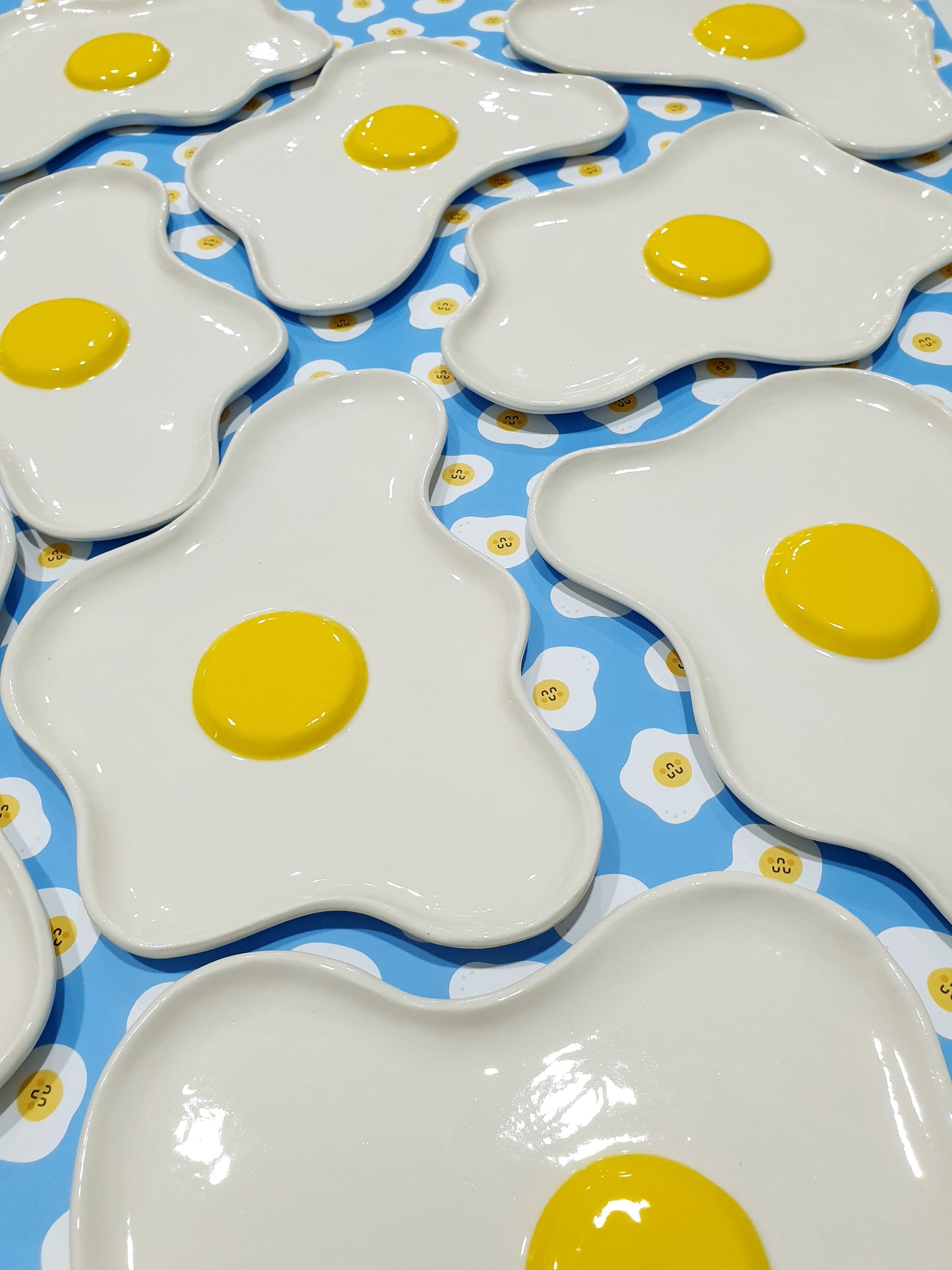 Sunny Side Up! Egg Plate 13