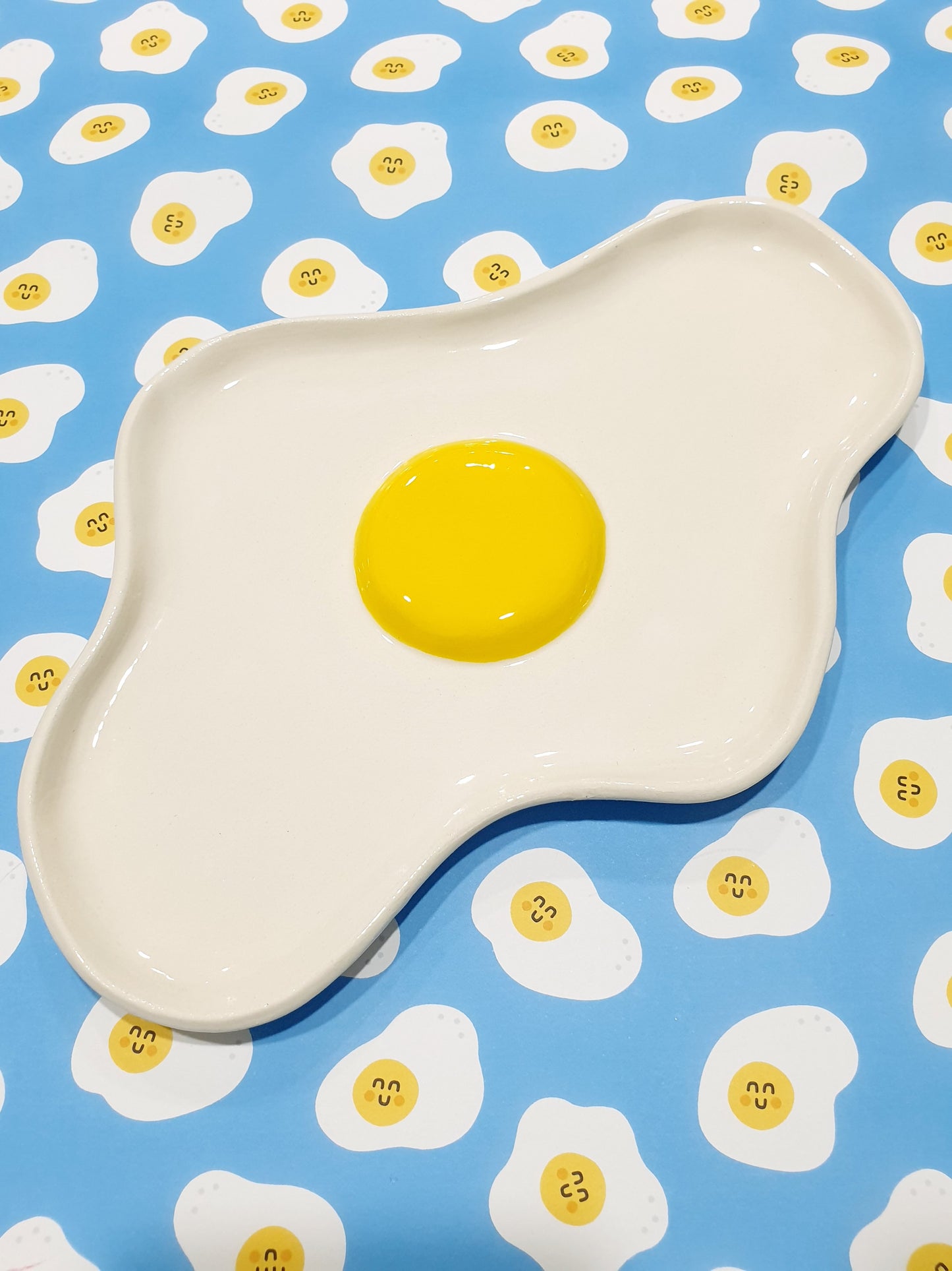 Sunny Side Up! Egg Plate 6