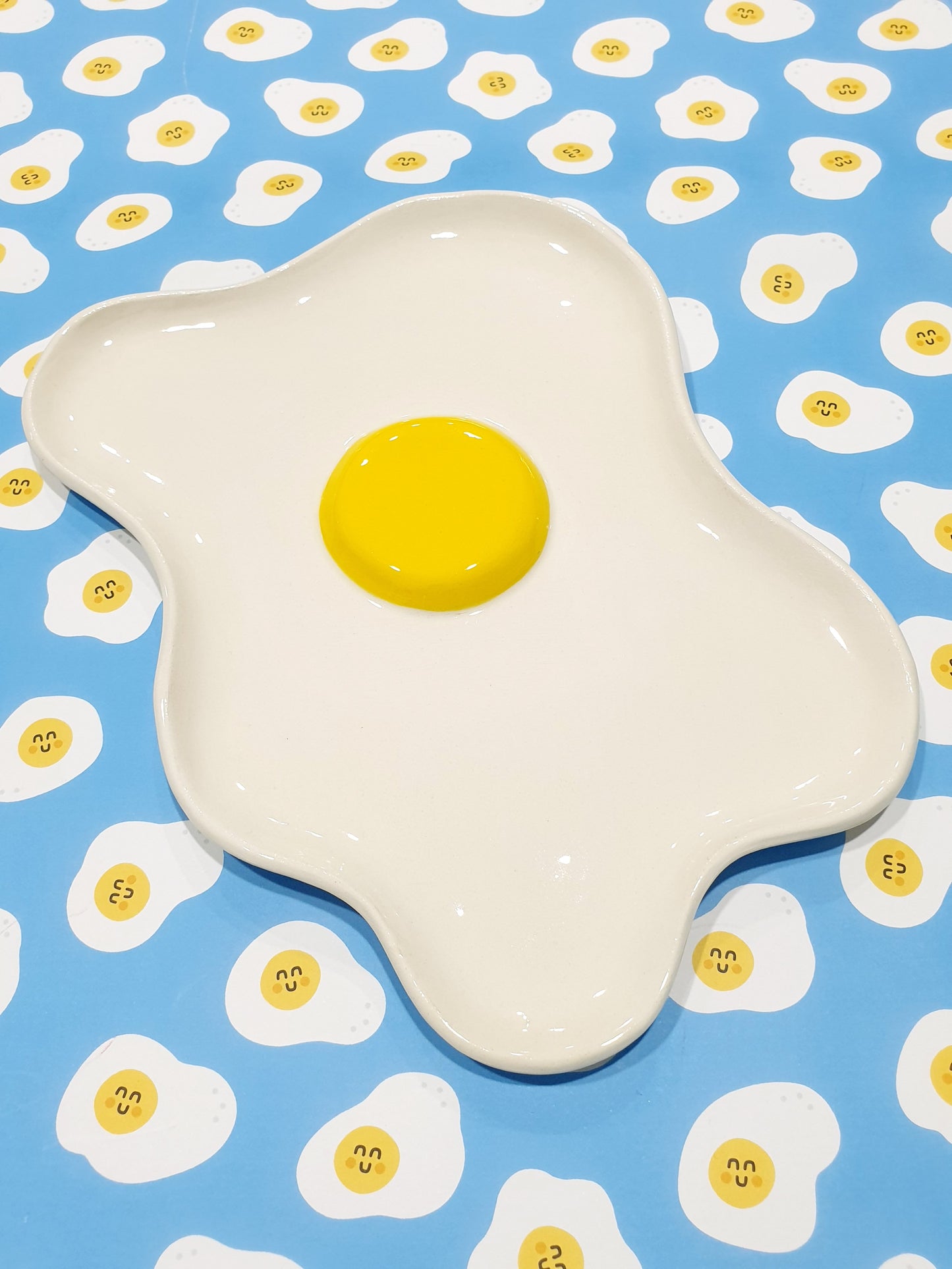 Sunny Side Up! Egg Plate 9