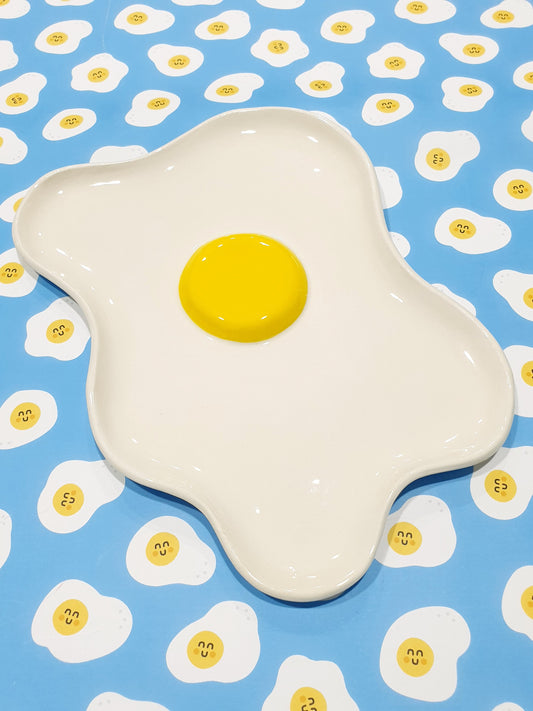 Sunny Side Up! Egg Plate 9