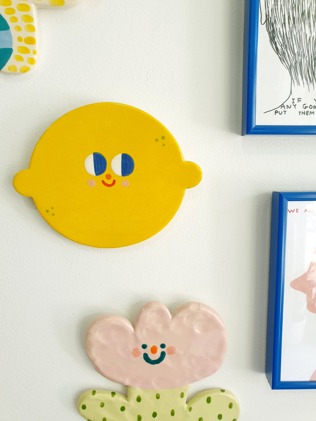 Happy Lemon Wall Hanging