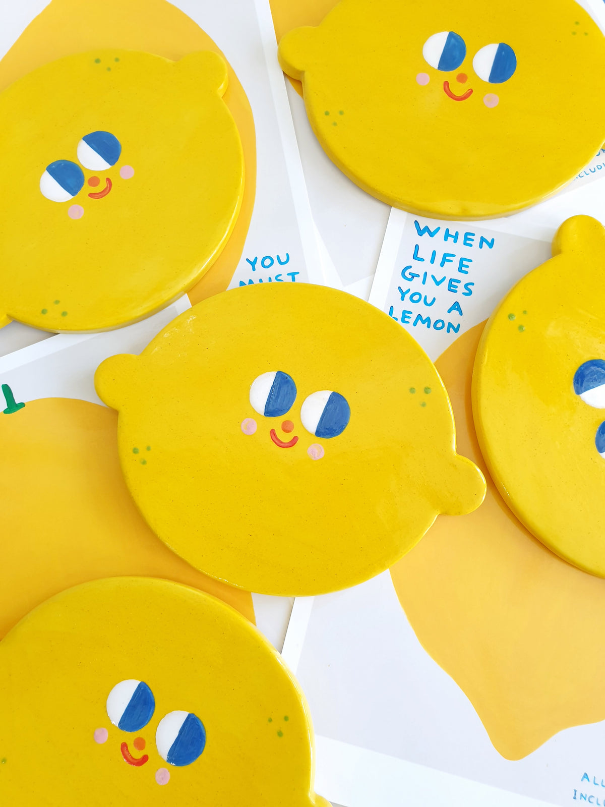 Happy Lemon Wall Hanging