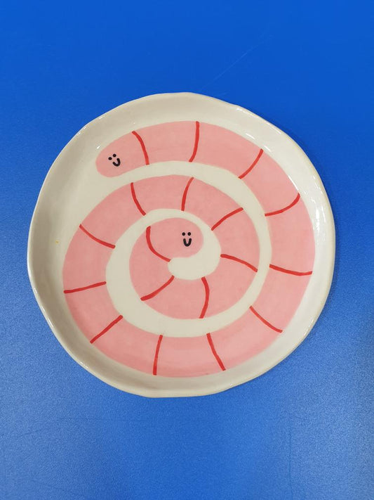 Happy Worm! - Happy Things Plate