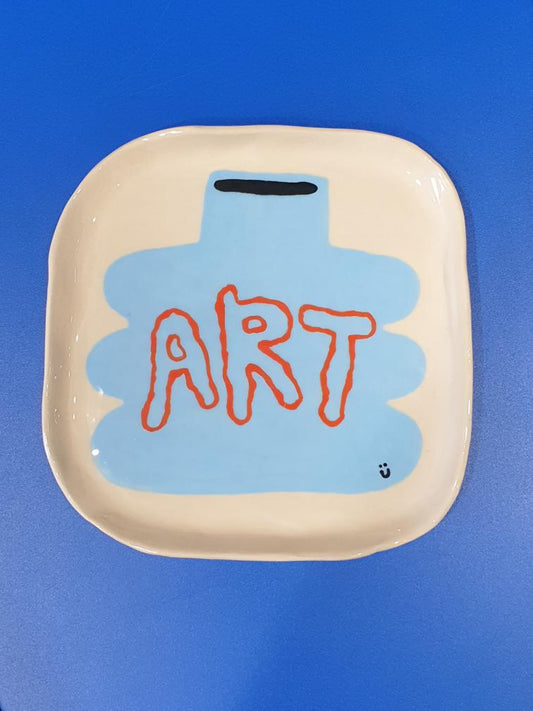 Happy ART Vase!  - Happy Things Plate