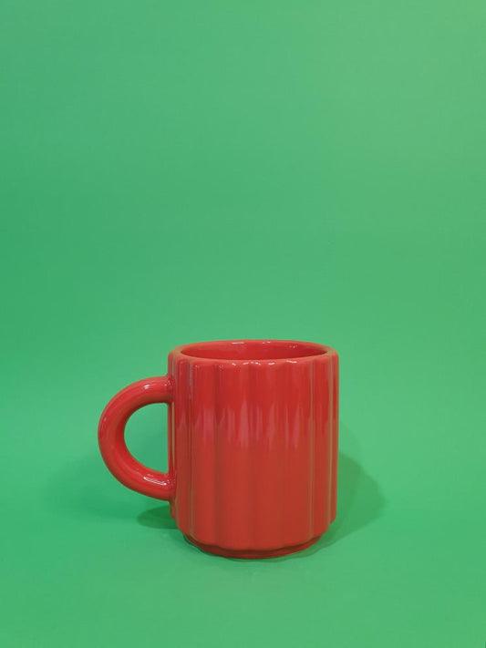 Tube Mug Red