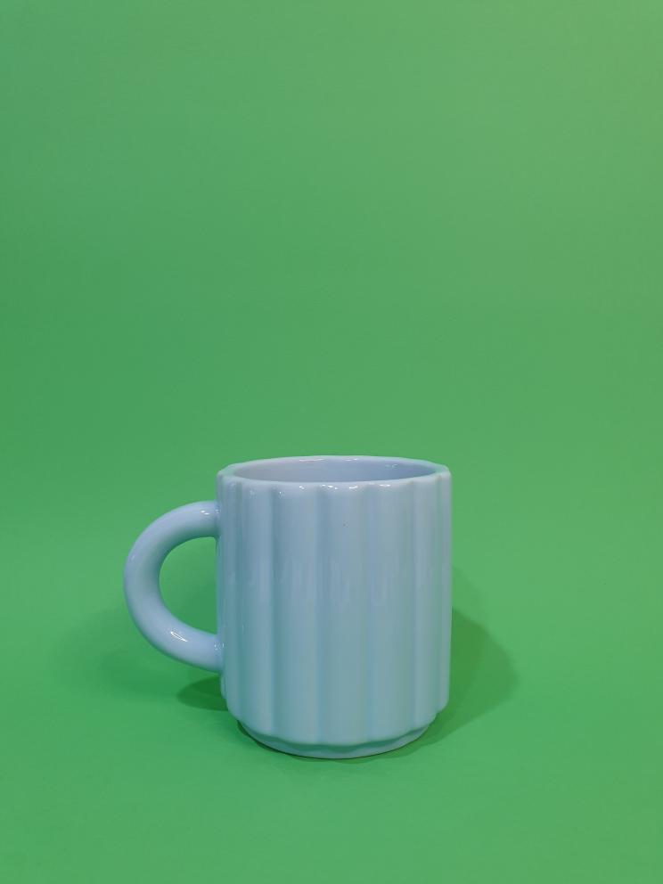 Tube Mug Light Blue