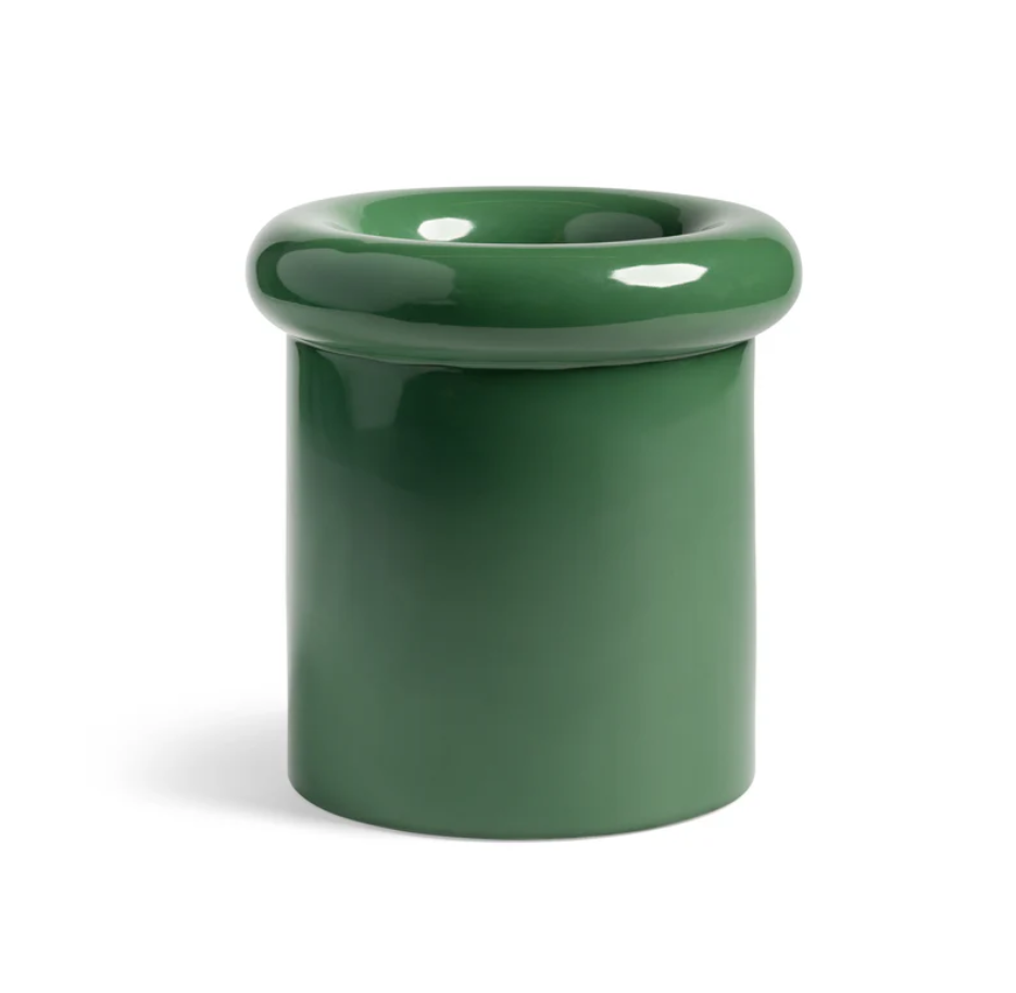 Green Tube Vase