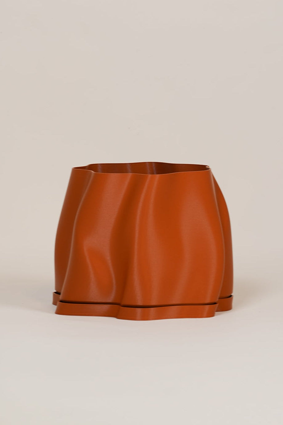 Burnt Orange Matte Lulu Planter