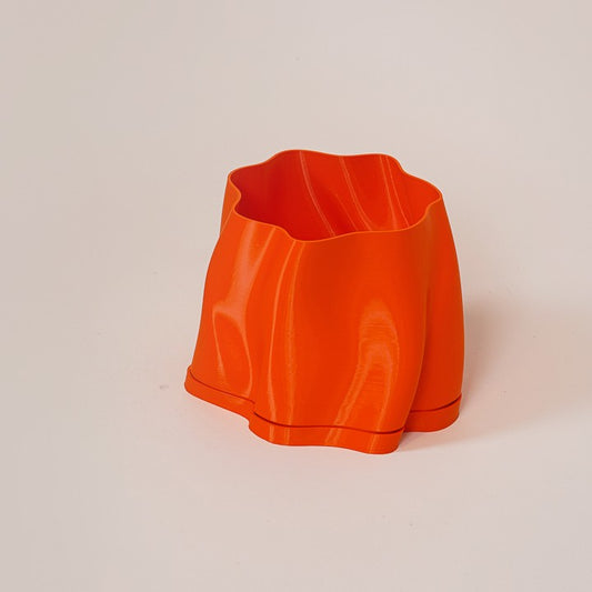 Orange Gloss Lulu Planter