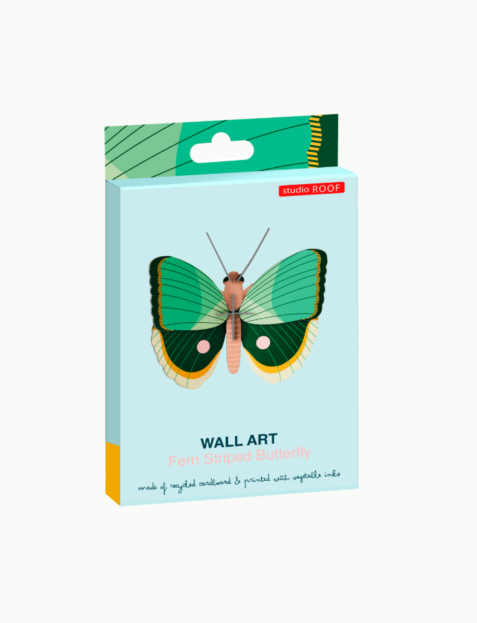 Fern Striped Wall Butterfly