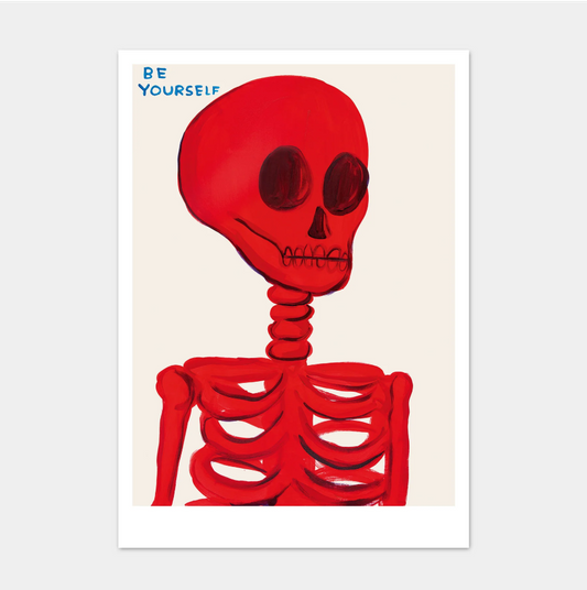 'Be yourself' - A5 postcard