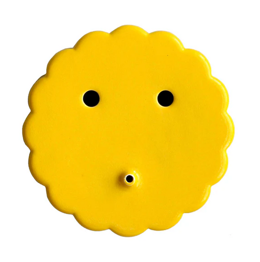 Biscuit Yellow - Tomo Mask Wall Hanging