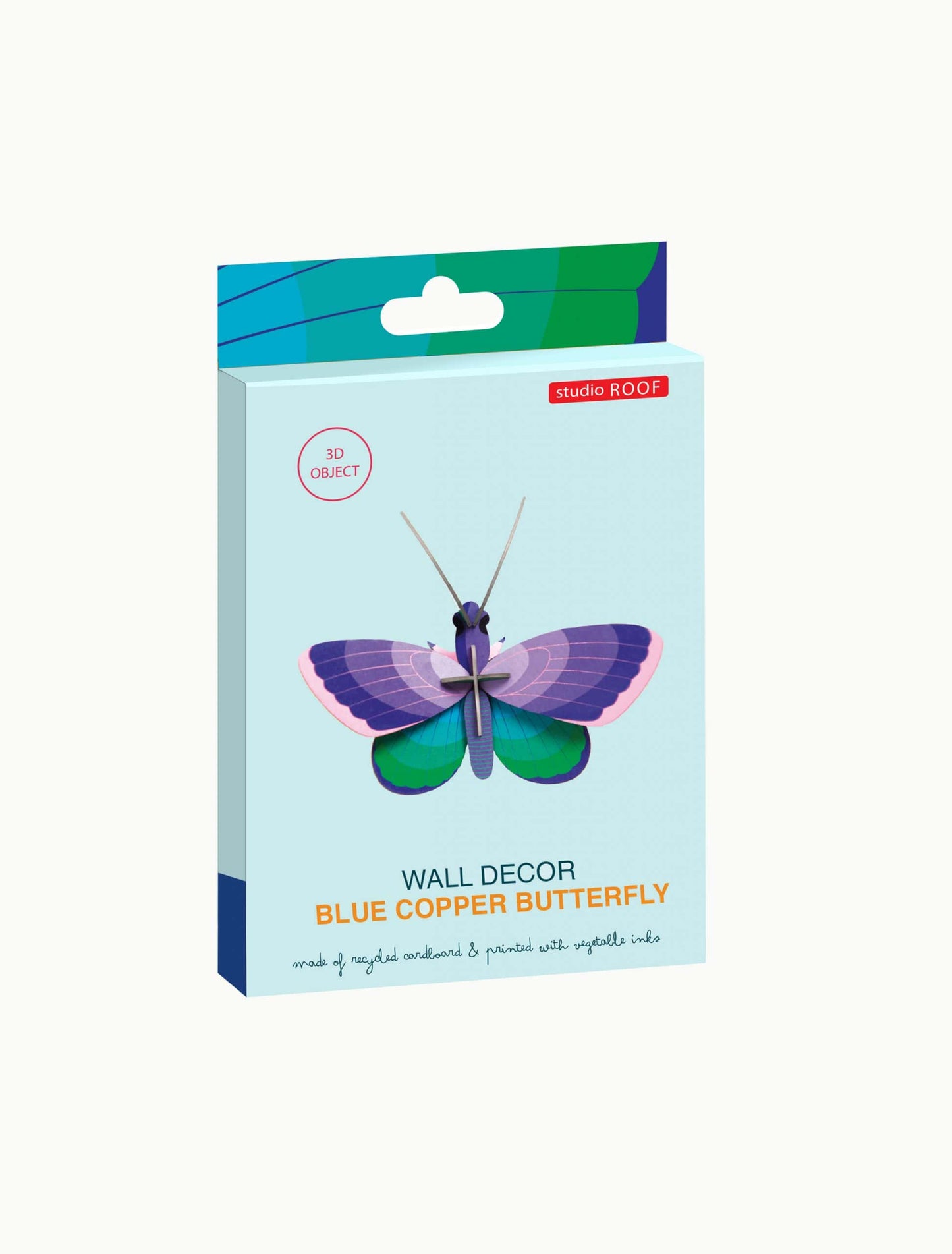 Blue Copper Wall Butterfly