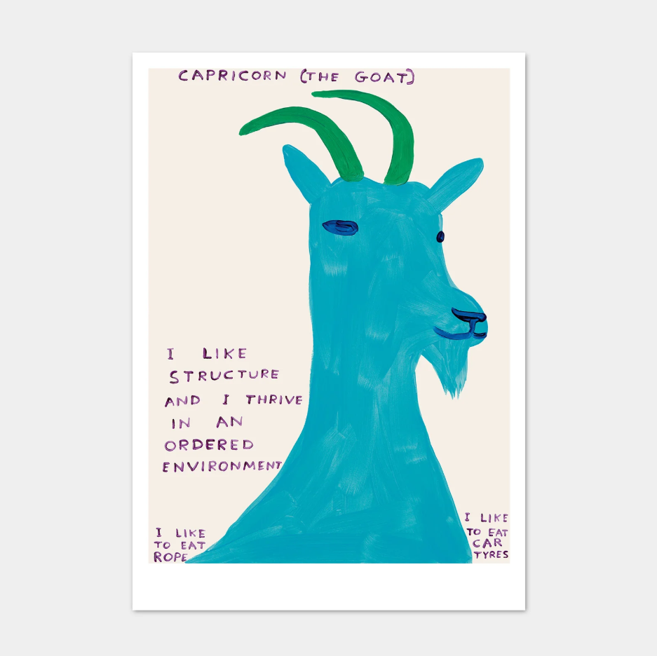 'Capricorn' - A5 postcard