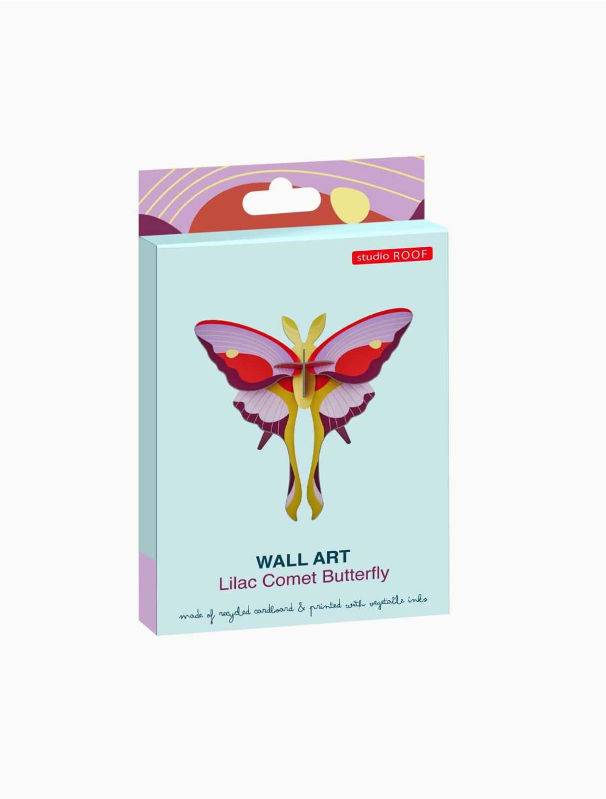 Lilac Comet Wall Butterfly