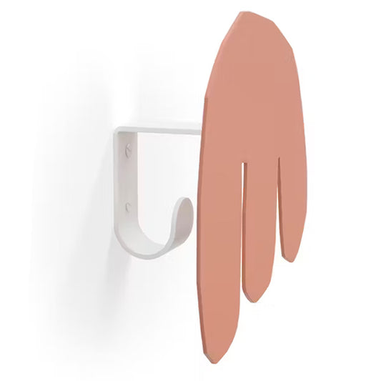 Graphic metal wall hook - nude