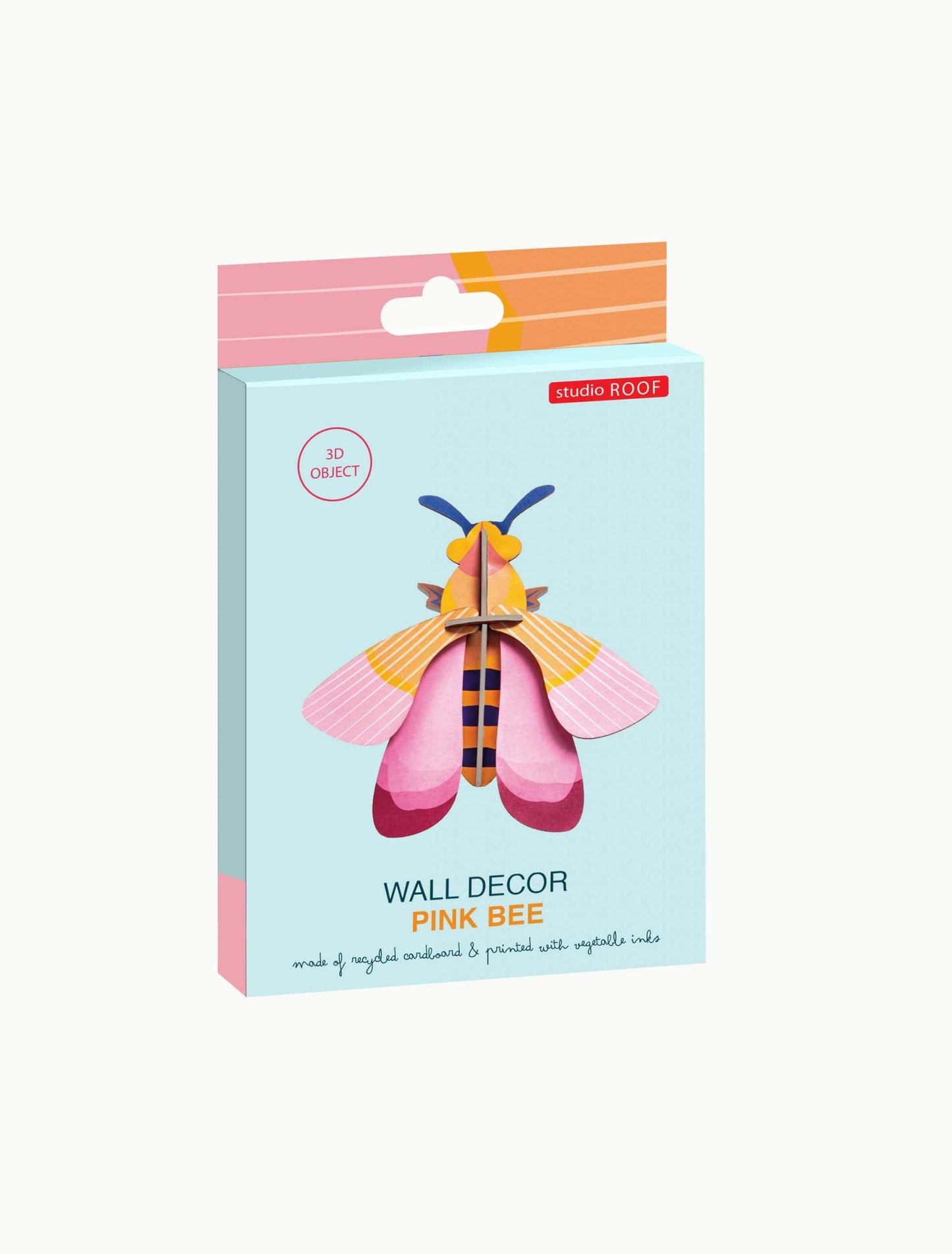 Pink Wall Bee