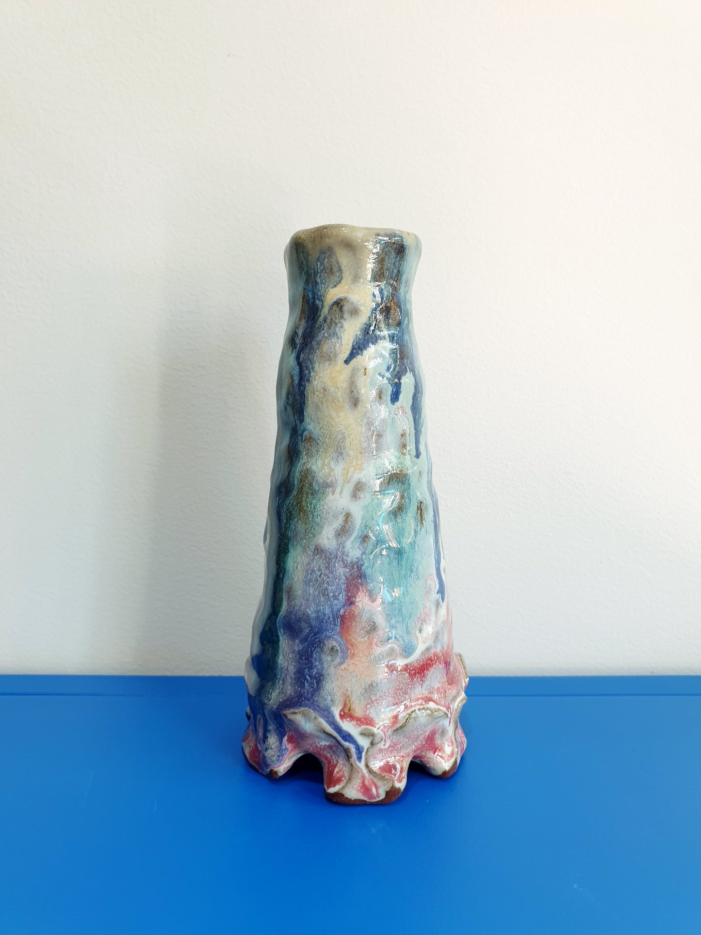 Painterly Footed Vase 3