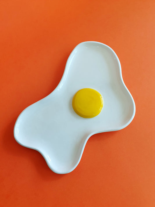 Sunny Side Up! Egg Plate 12