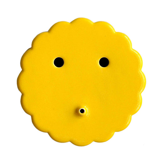 Biscuit Yellow - Tomo Mask Wall Hanging