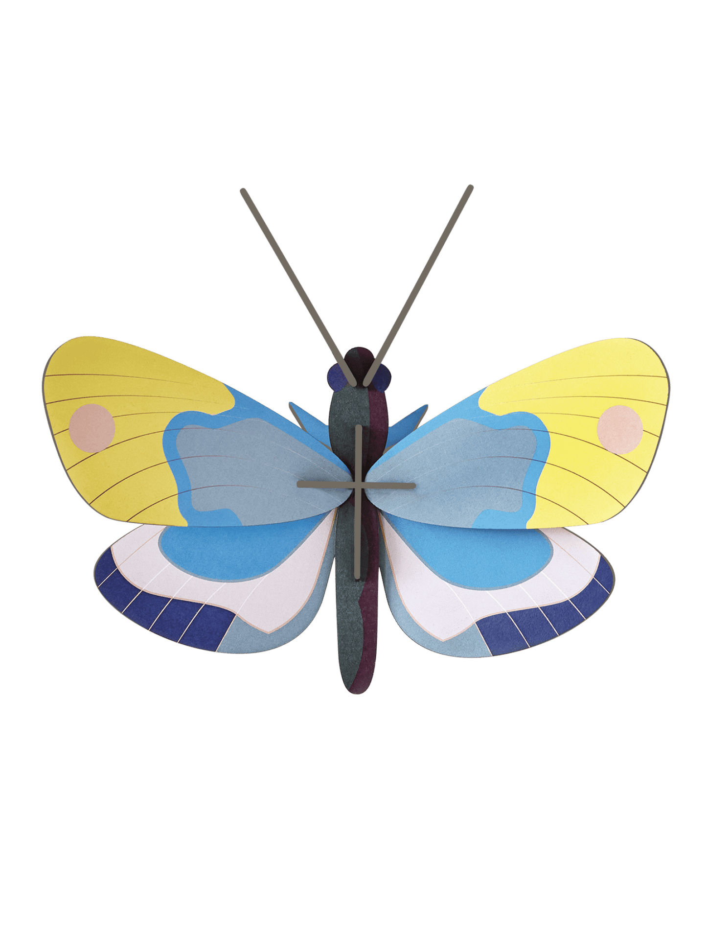 Yellow Monarch Wall Butterfly