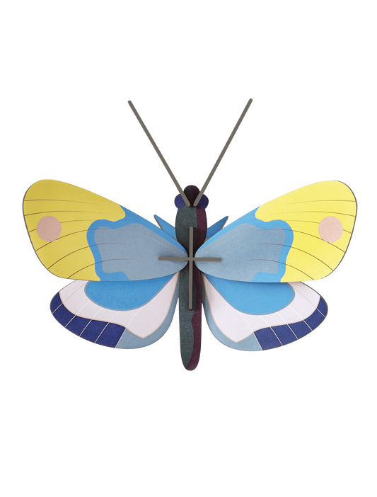 Yellow Monarch Wall Butterfly