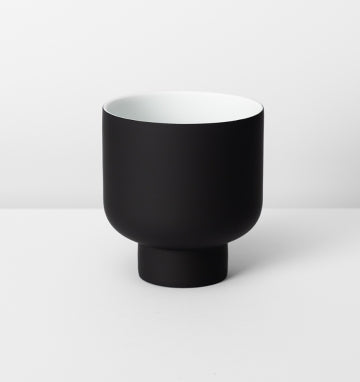 Fergus Ceramic Planter Black